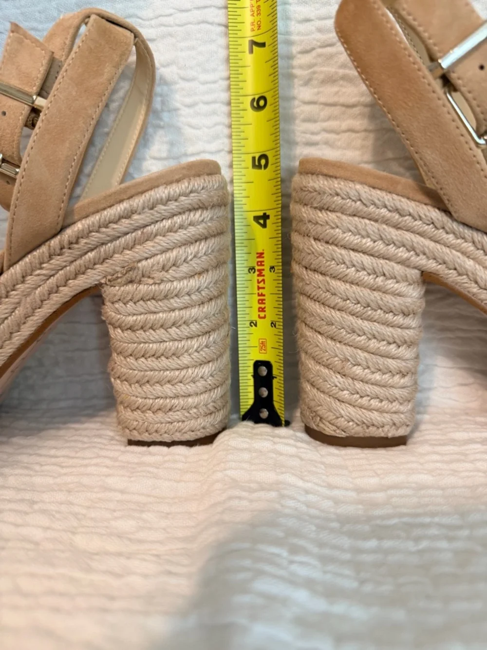 Jessica Simpson Beige Symia Wedges